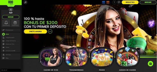 Puede jugar al casino online en 888sport Chile
