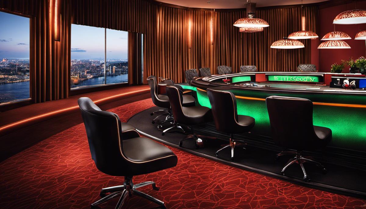 Imagen de la plataforma de Betsson Chile Poker, mostrando un ambiente seguro y confiable para los jugadores chilenos