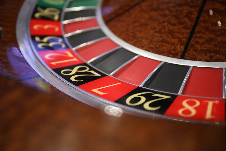 Casino with a roulette table for playing live online roulette