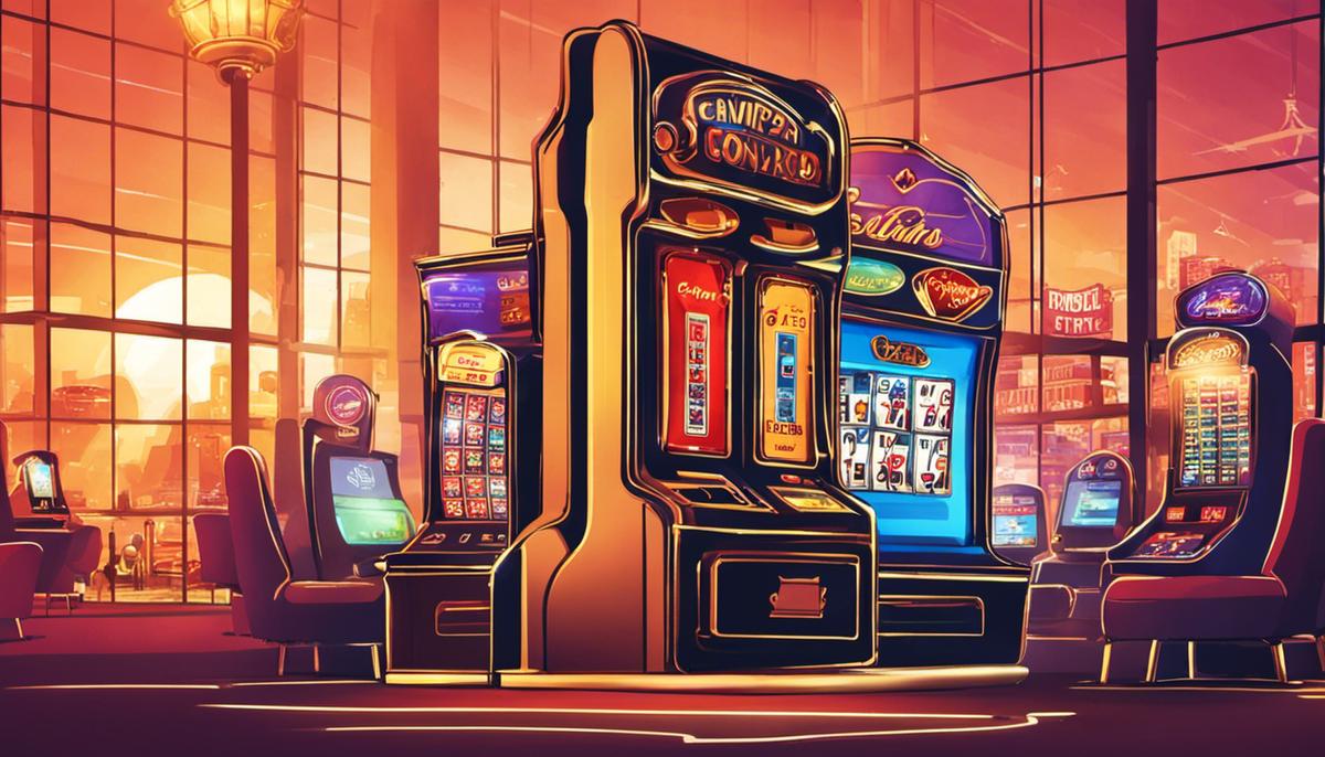 Ilustración de seguridad y encriptación de datos en casinos online